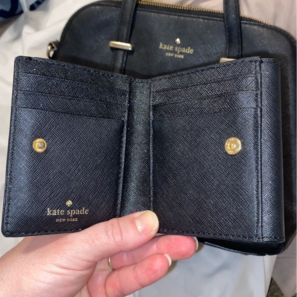SET: Kate Spade Cedar Street Maise saffiano leather purse and wallet - Picture 11 of 15